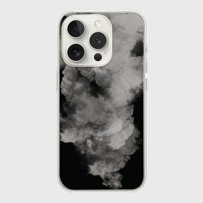 iPhone 15 Pro Max Case With MagSafe - White Cloud