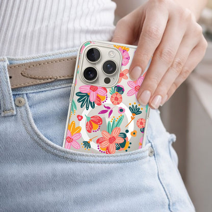 iPhone 16 Pro Case With MagSafe - Spring Flower