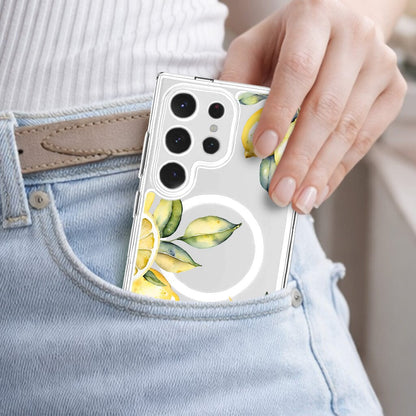 Samsung Galaxy S25 Ultra Lemons Clear Case