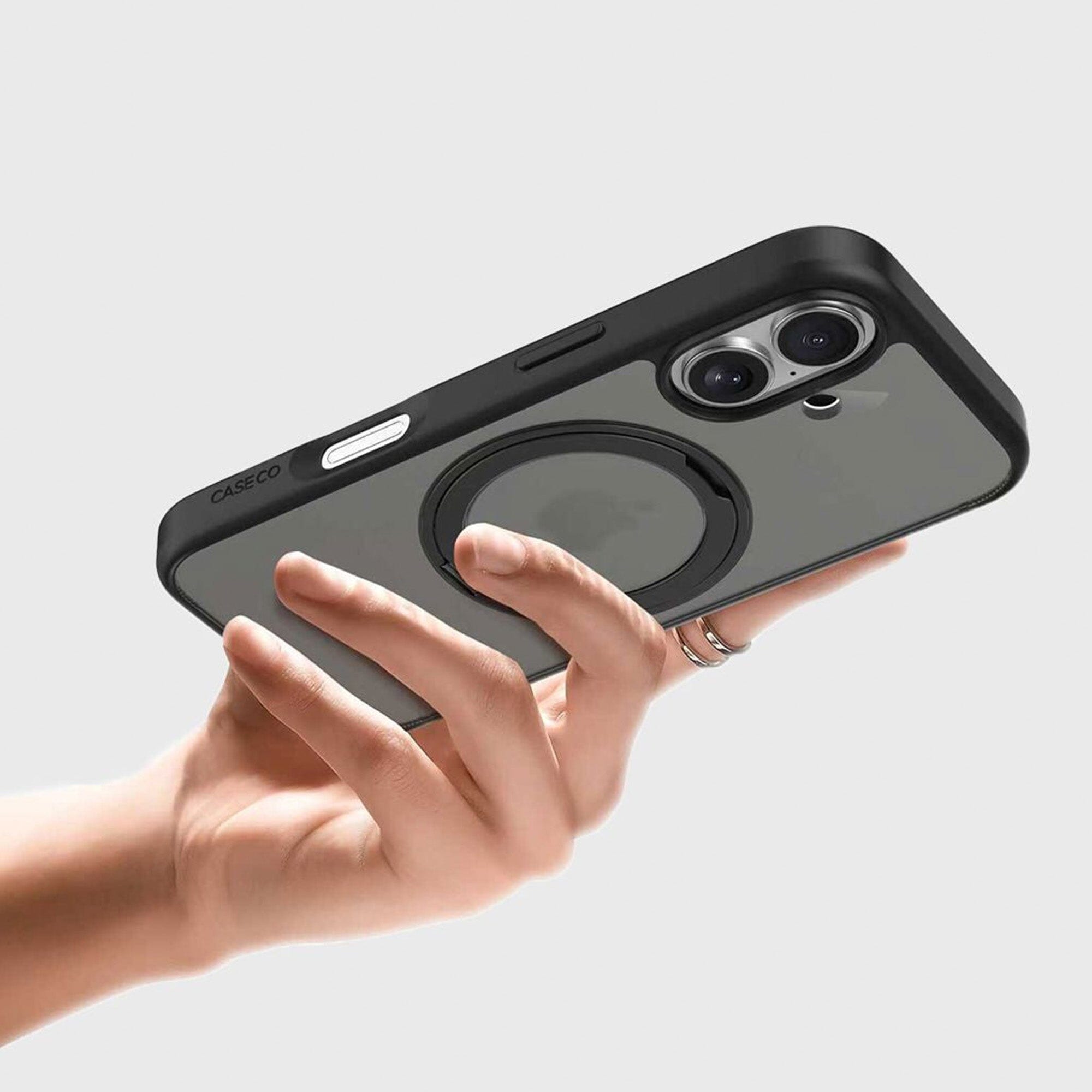 iPhone 17 Frost Case with 360 MagSafe Kickstand