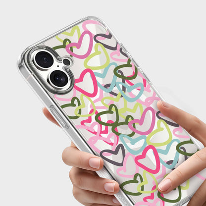 iPhone 17 Clear Case - Graffiti Design