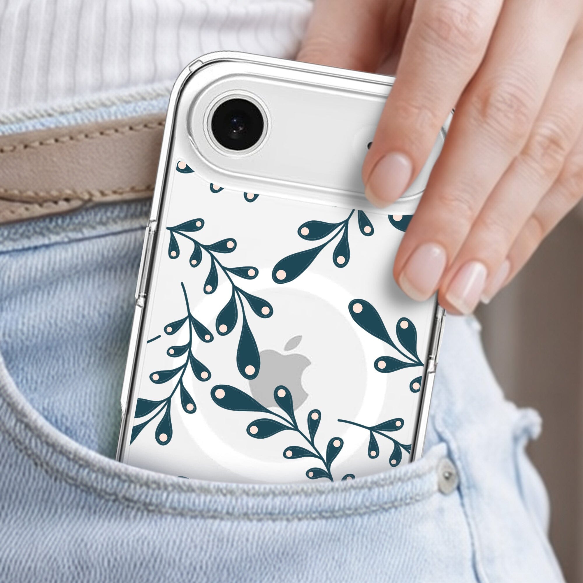 iPhone Air Clear Case - Lullaby Design