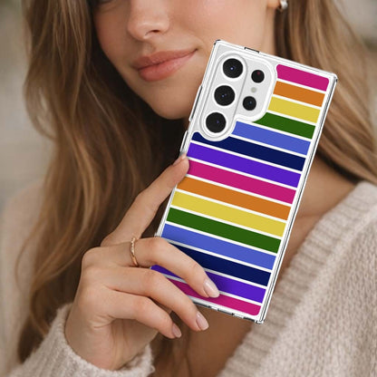 Samsung Galaxy S26 Ultra Clear Design Case - Pride