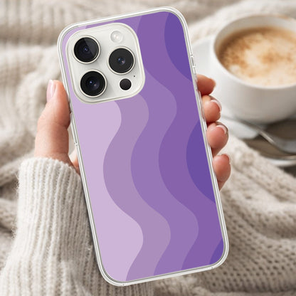 iPhone 15 Pro Case With MagSafe - Purple Wave
