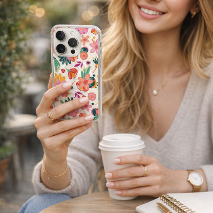 iPhone 15 Pro Max Case With MagSafe - Spring Flower