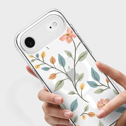 iPhone Air Easter Floral Clear Case With MagSafe