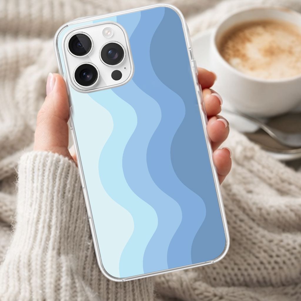 iPhone 16 Pro Case With MagSafe - Blue Wave