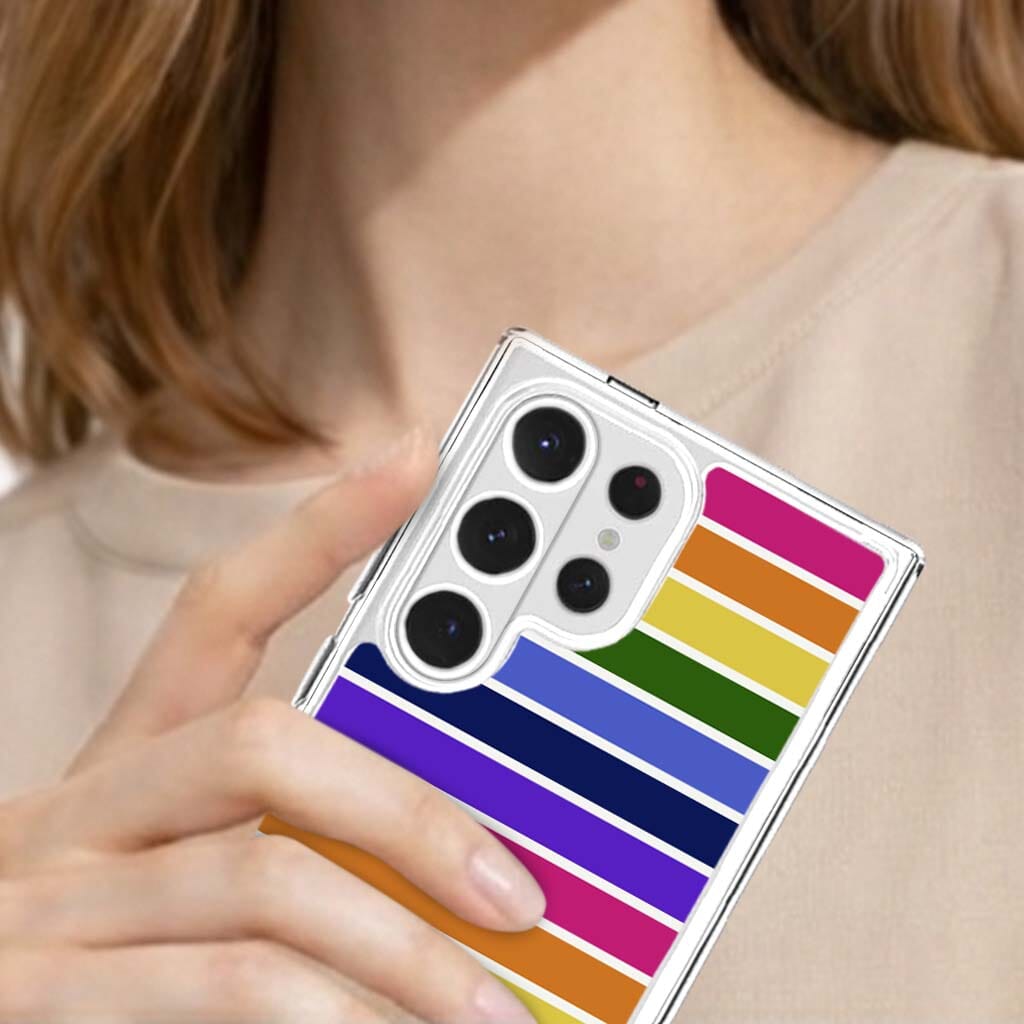Samsung Galaxy S26 Ultra Clear Design Case - Pride