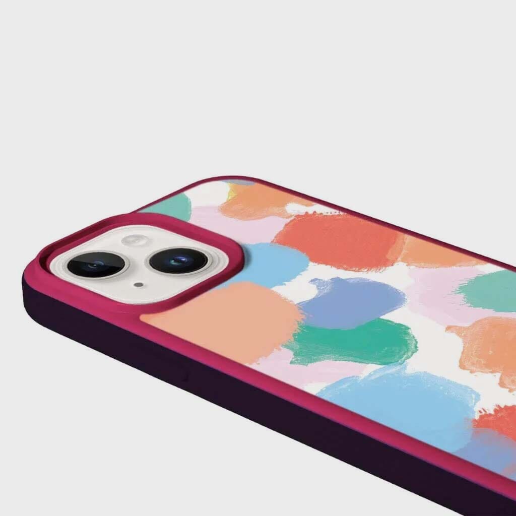 MagSafe iPhone 14 Plus Colorful Abstract Case