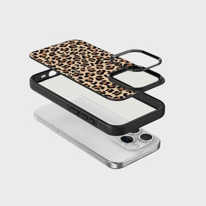 MagSafe iPhone 14 Pro Brown Leopard Case