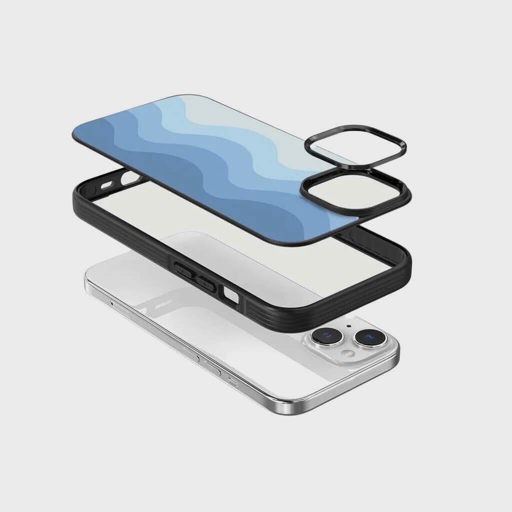 iPhone 16e Case With MagSafe - Blue Wave