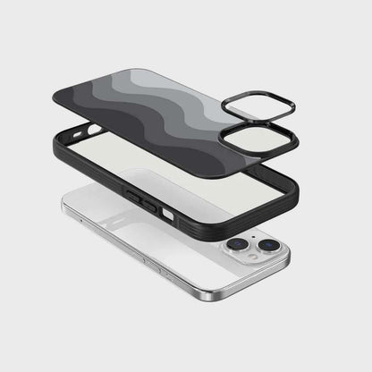 iPhone 16e Case With MagSafe - Black Wave