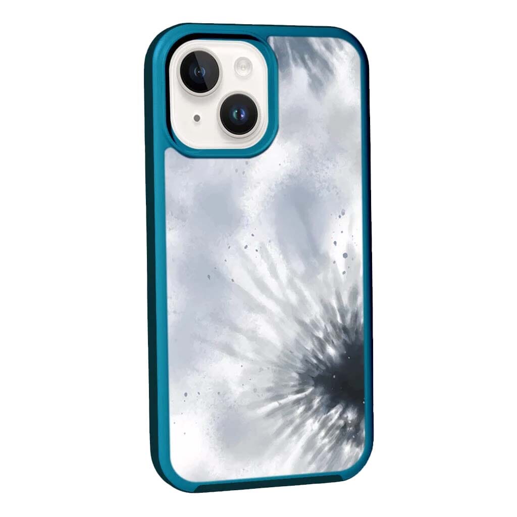 MagSafe iPhone 14 Blue Tie Dye Case