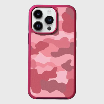 MagSafe iPhone 13 Pro Pink Camo Case