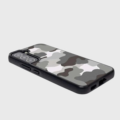 Grey Samsung Galaxy S22 Camo Case