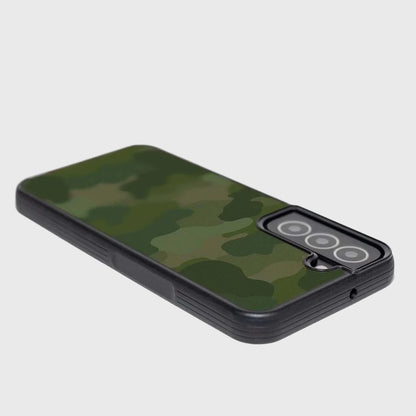 Green Samsung Galaxy S22 Camo Case