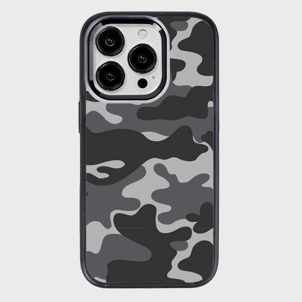 MagSafe iPhone 14 Pro Black Camo Case