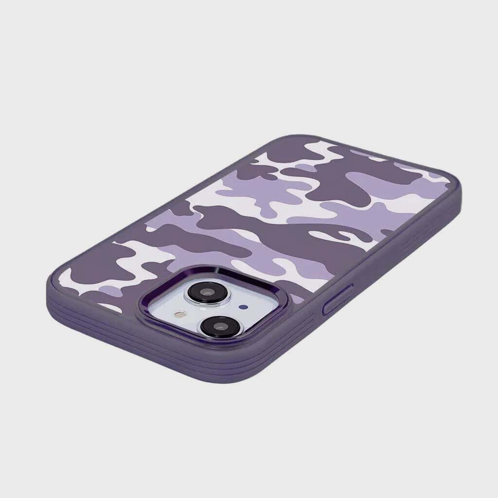 iPhone 15 Plus Case With MagSafe - Purple Camo