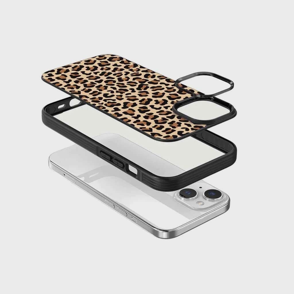 MagSafe iPhone 14 Brown Leopard Case