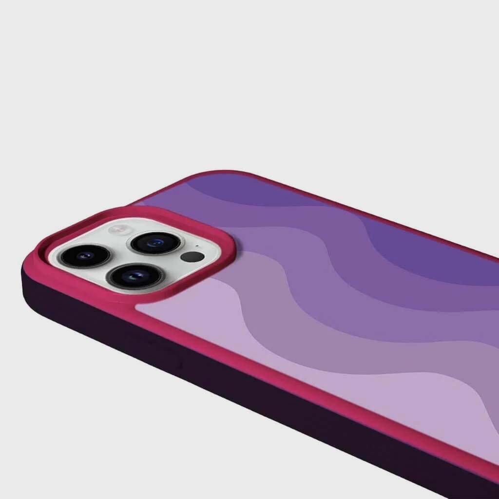 MagSafe iPhone 13 Pro Max Purple Wave Case