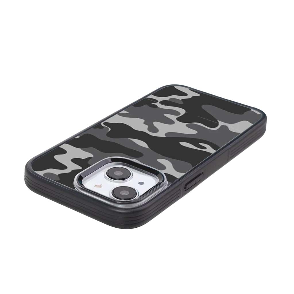 MagSafe iPhone 14 Plus Black Camo Case