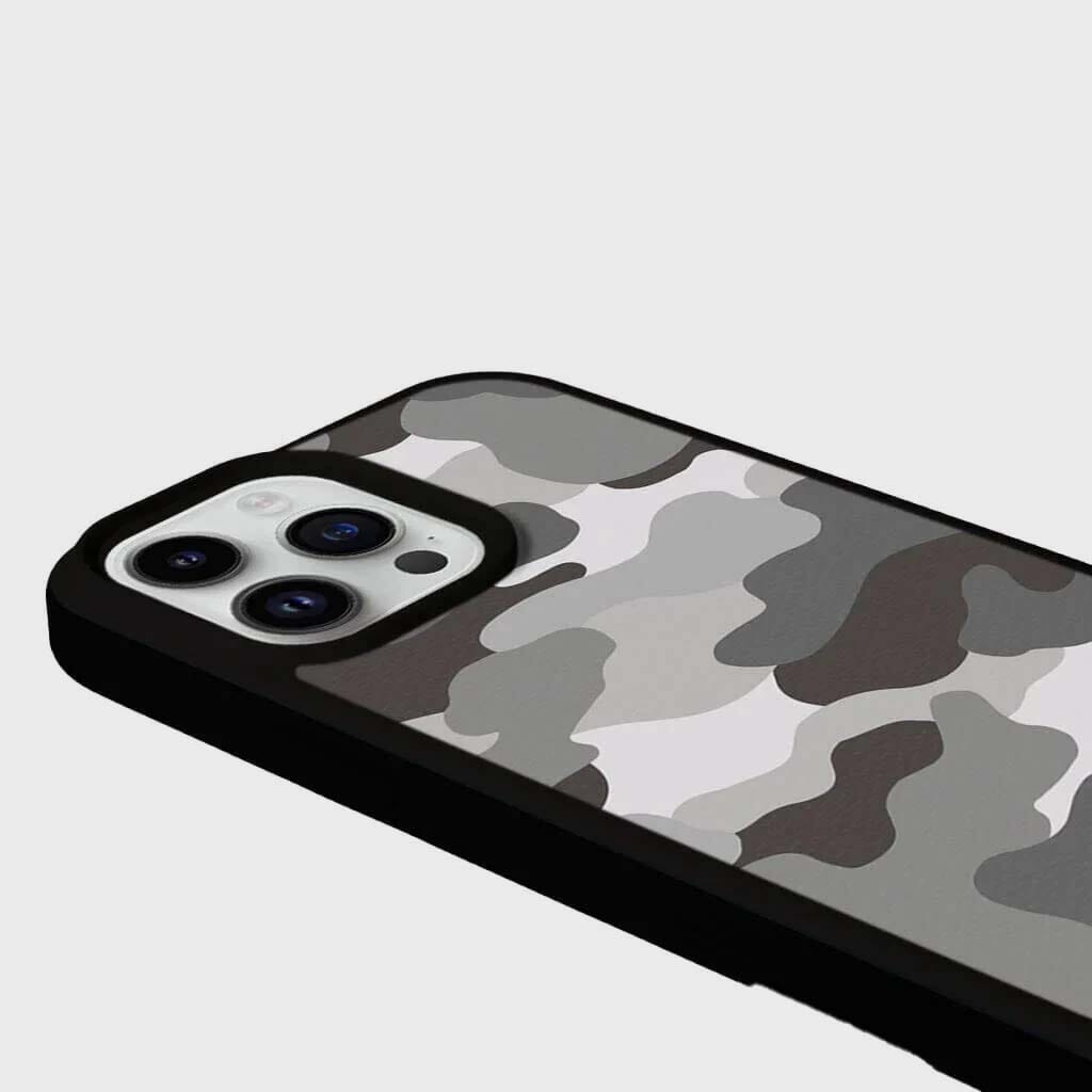 iPhone 15 Pro Max Case With MagSafe - Black Camo