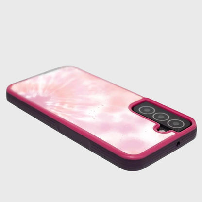 Pink Samsung Galaxy S22 Tie Dye Case