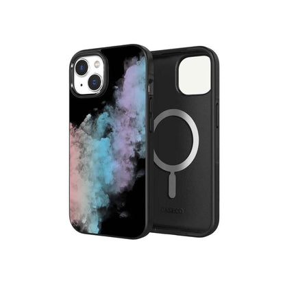 iPhone 16e Case With MagSafe - Rainbow Cloud