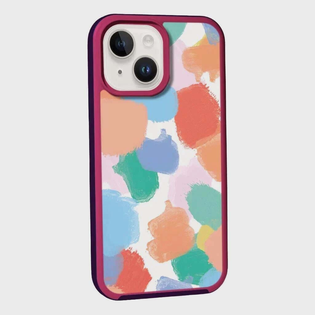 MagSafe iPhone 14 Plus Colorful Abstract Case