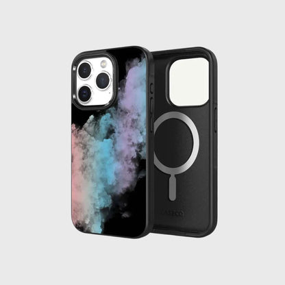 iPhone 15 Pro Case With MagSafe - Rainbow Cloud