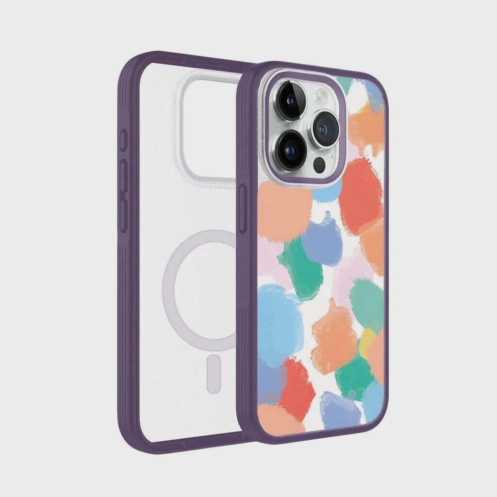 iPhone 15 Pro Max Case With MagSafe - Colorful Abstract