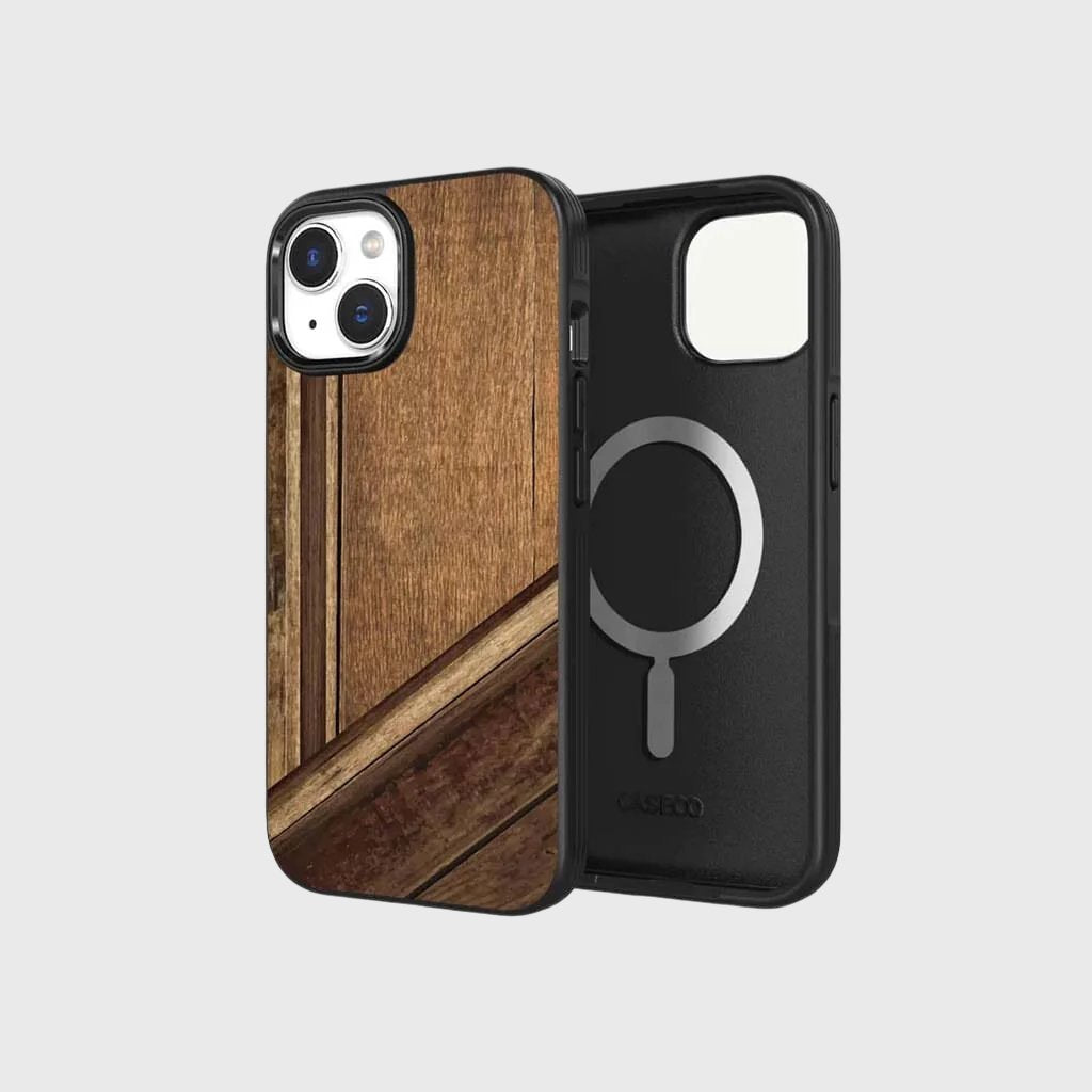 iPhone 15 Plus Case With MagSafe - Wood