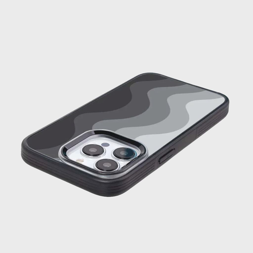 MagSafe iPhone 14 Pro Black Wave Case