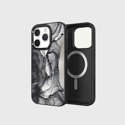 iPhone 15 Pro Case With MagSafe - Black Marble