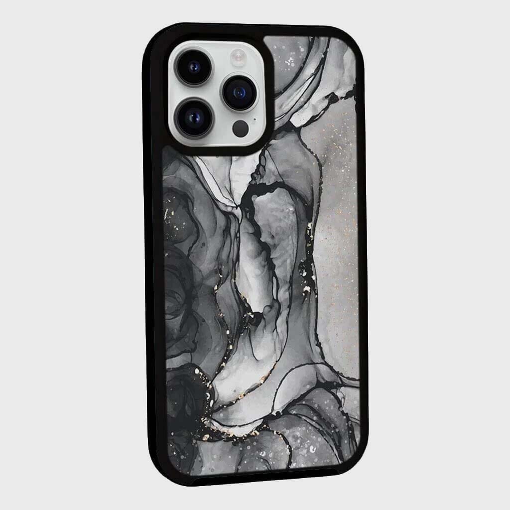 iPhone 15 Pro Max Case With MagSafe - Black Marble