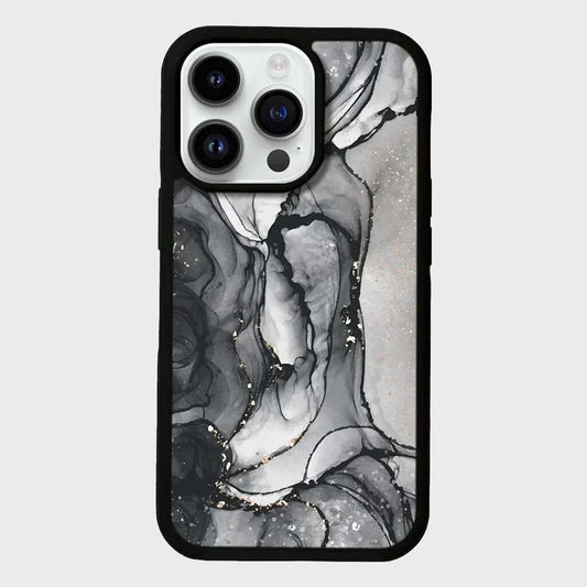 MagSafe iPhone 14 Pro Max Black Marble Case