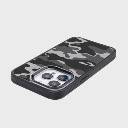 MagSafe iPhone 14 Pro Max Black Camo Case