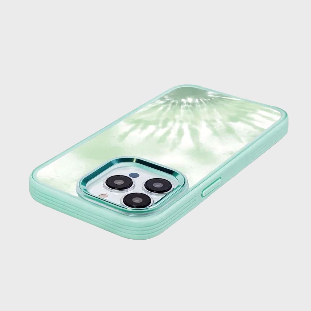 MagSafe iPhone 14 Pro Max Green Tie Dye Case