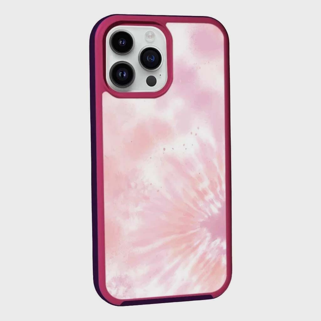 MagSafe iPhone 13 Pro Max Pink Tie Dye Case