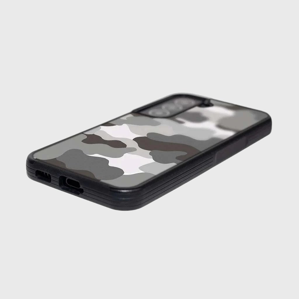 Grey Samsung Galaxy S22 Camo Case