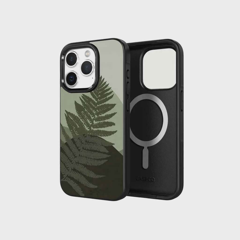 iPhone 15 Pro Case With MagSafe - Green Leaf