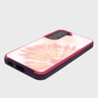 Orange Samsung Galaxy S22 Tie Dye Case