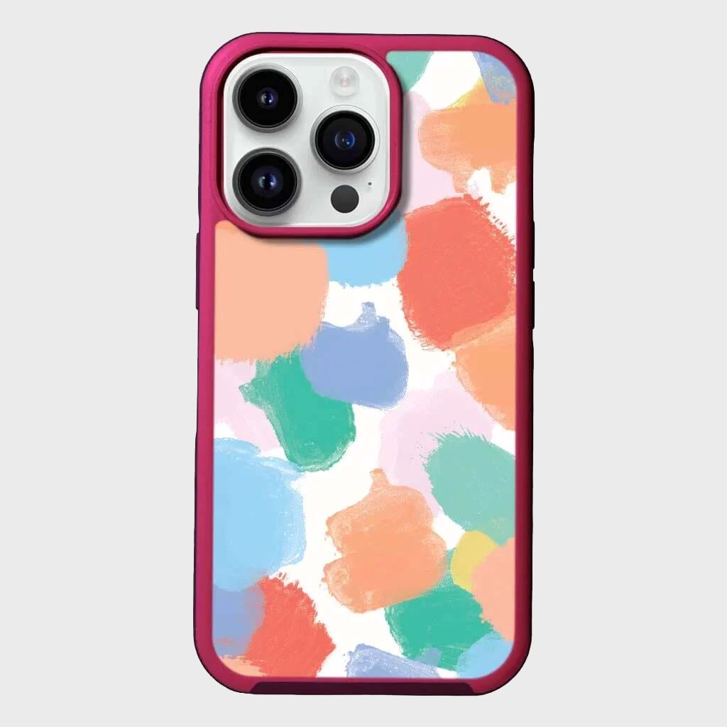 MagSafe iPhone 14 Pro Colorful Abstract Case