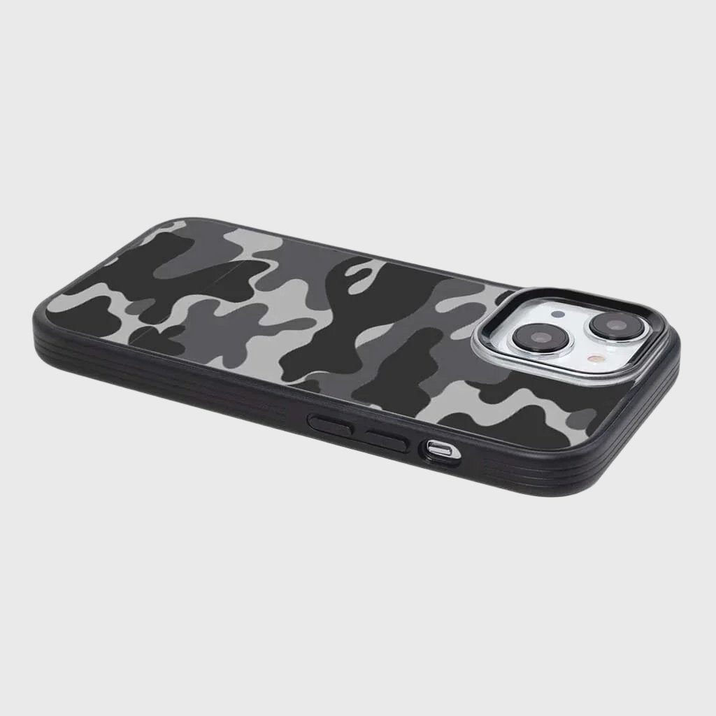 MagSafe iPhone 14 Plus Black Camo Case