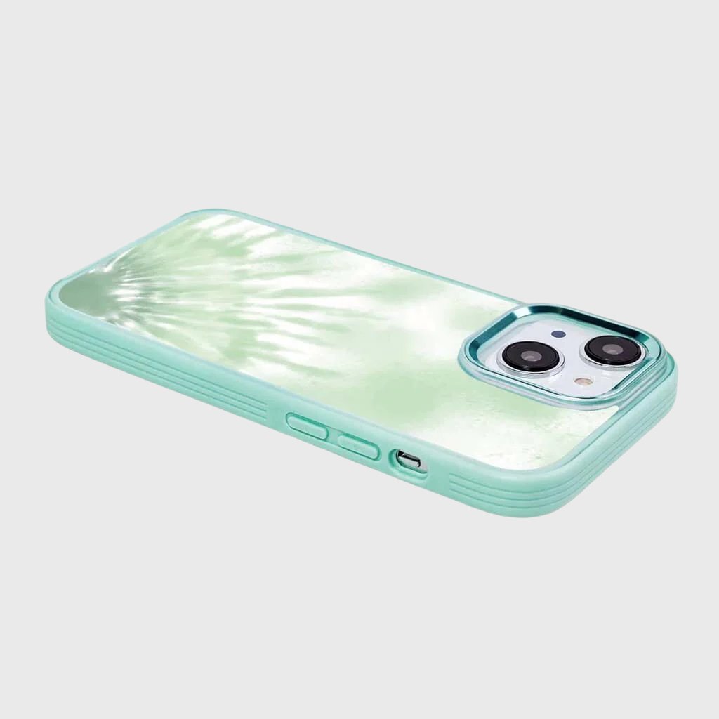 MagSafe iPhone 14 Green Tie Dye Case