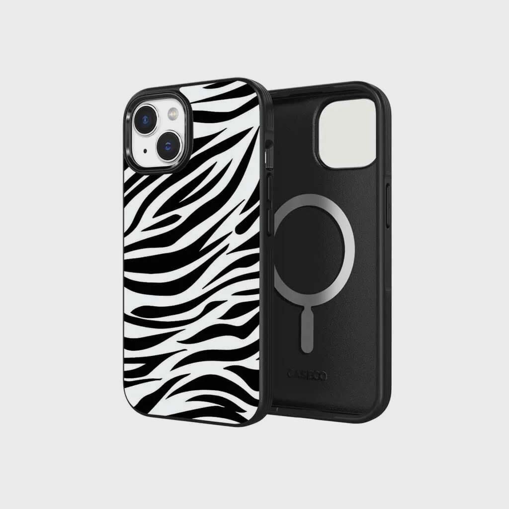 iPhone 15 Plus Case With MagSafe - Zebra