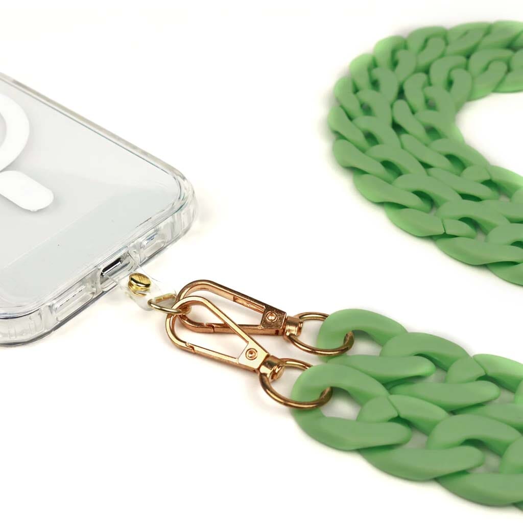 Green Crossbody Phone Chain