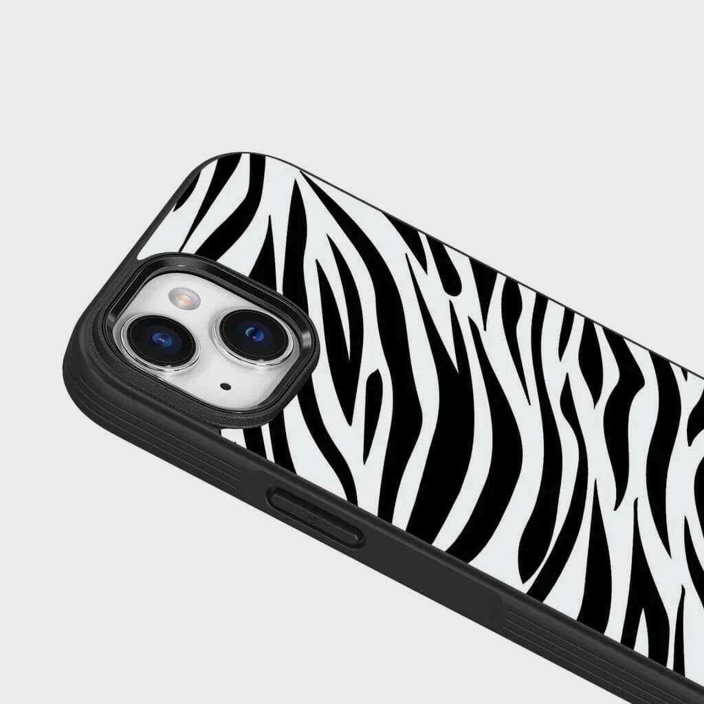 iPhone 15 Case With MagSafe - Zebra