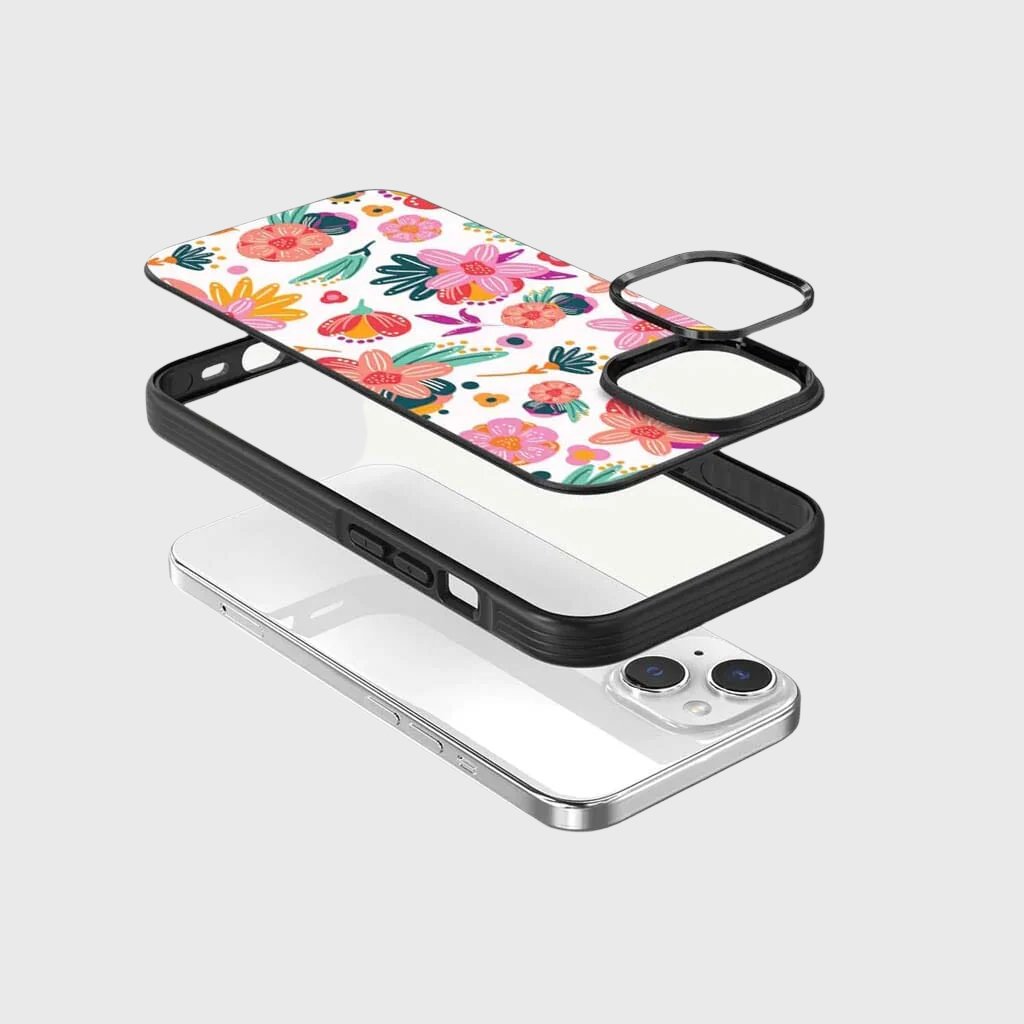 iPhone 15 Plus Case With MagSafe - Spring Flower