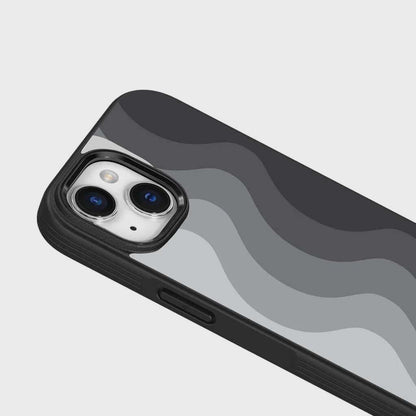 iPhone 16e Case With MagSafe - Black Wave